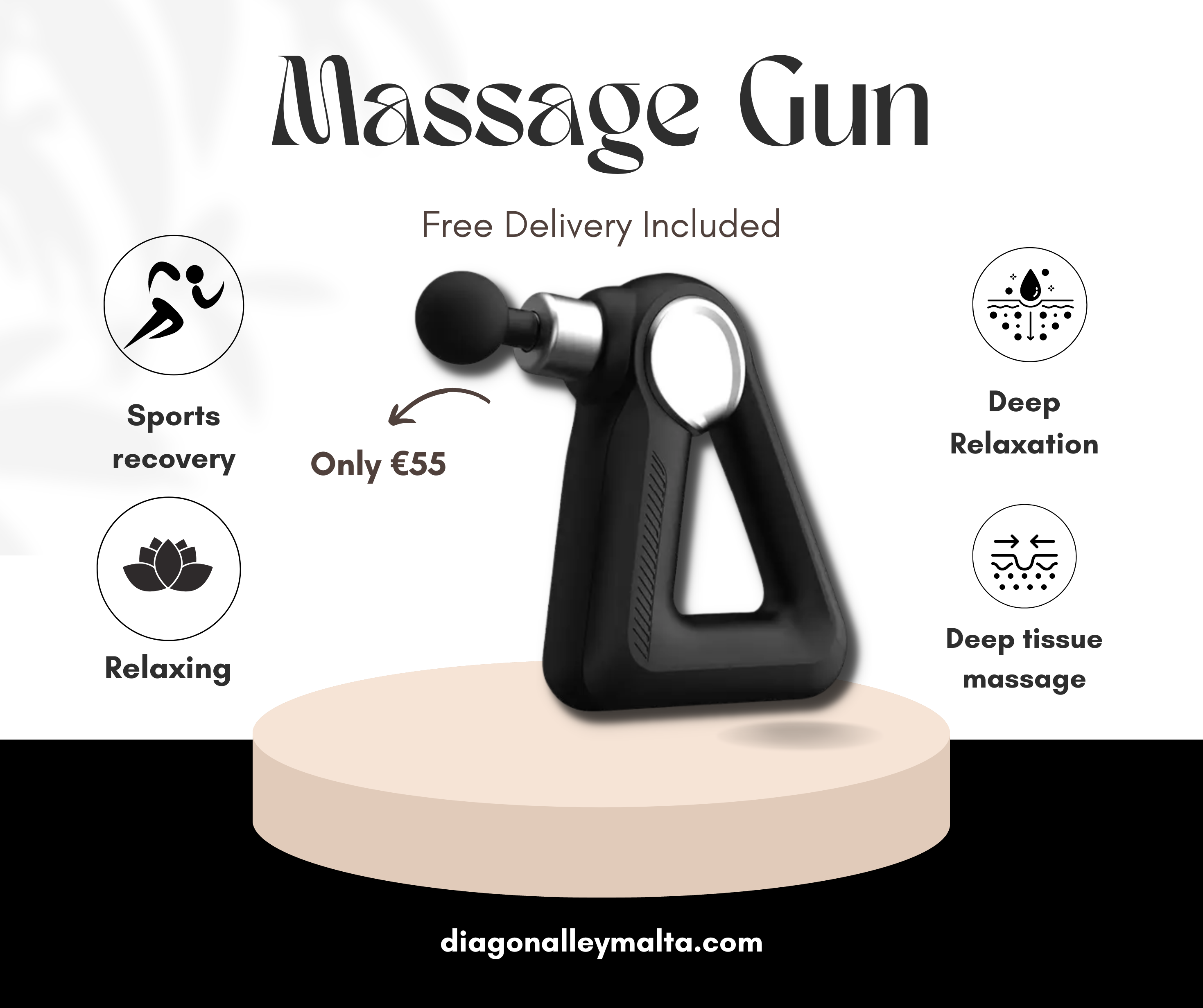 Diagon Alley Malta™ New Massage Gun